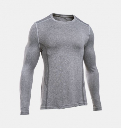 Футболка Under Armour Elevated Training Long Sleeve T-Shirt Air Force Gray фото