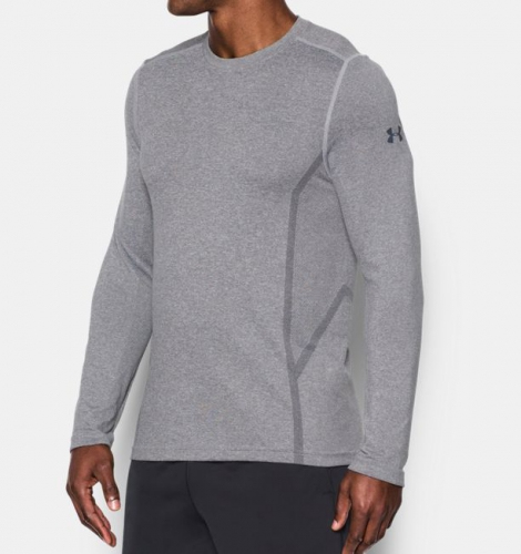 Футболка Under Armour Elevated Training Long Sleeve T-Shirt Air Force Gray ціна