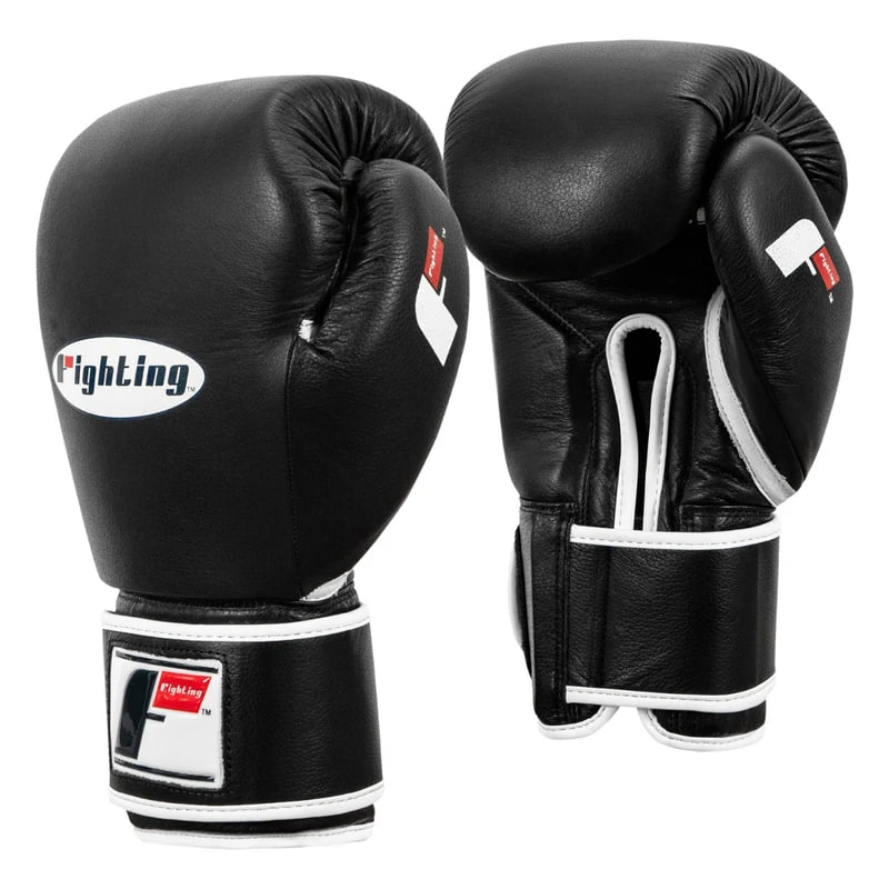Боксерські рукавиці Fighting Fury Professional Training Boxing Gloves Black купити