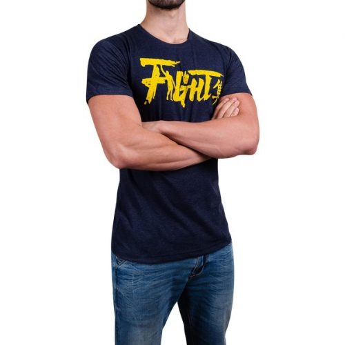 Футболка Hayabusa Fight T-Shirt Blue фото