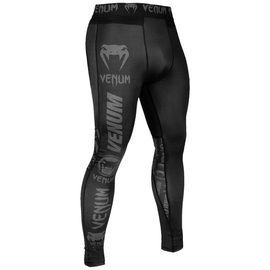 Компрессионные штаны Venum Logos Tights Black Black