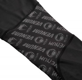 Компрессионные штаны Venum Logos Tights Black Black, Фото № 6