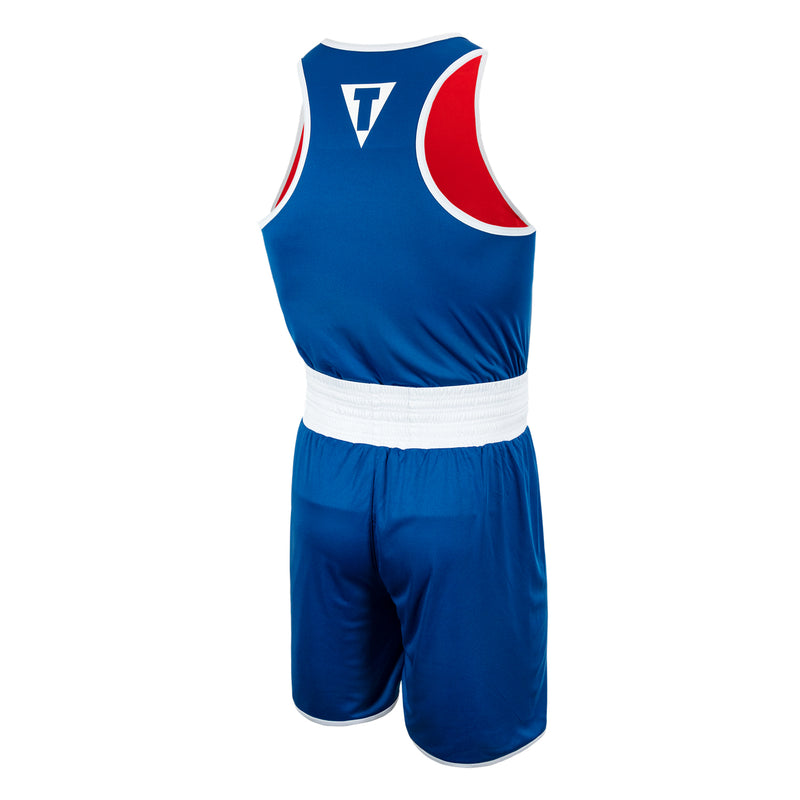 Боксерский сет TITLE Boxing Aerovent Elite Amateur Boxing Set 1 v. 2.0 Red Blue купить