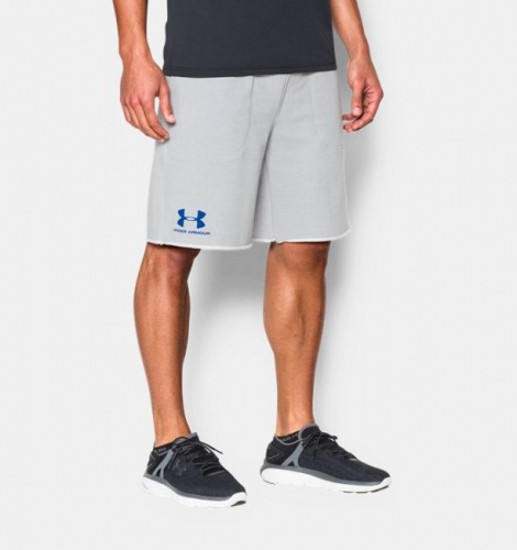 Under Armour Terry Fleece Shorts Gray Heather price