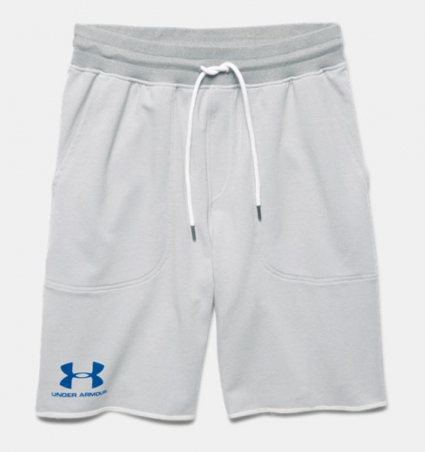 Under Armour Terry Fleece Shorts Gray Heather photo