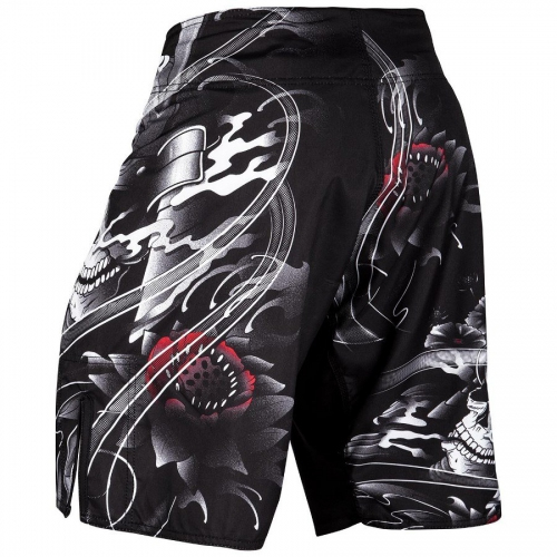 Шорты для MMA Venum Samurai Skull Fightshorts Black фото