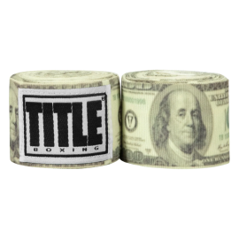 Бинти Title Boxing Sublimated 180 Semi-Elastic Mexican Hand Wraps Cash