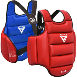 Protective vest for karate RDX T2 Karate Chest Guard Red\Blue