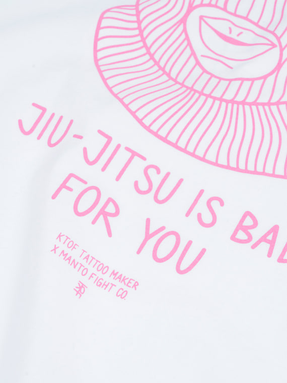 Футболка MANTO x KTOF T-shirt Balaclava White фото