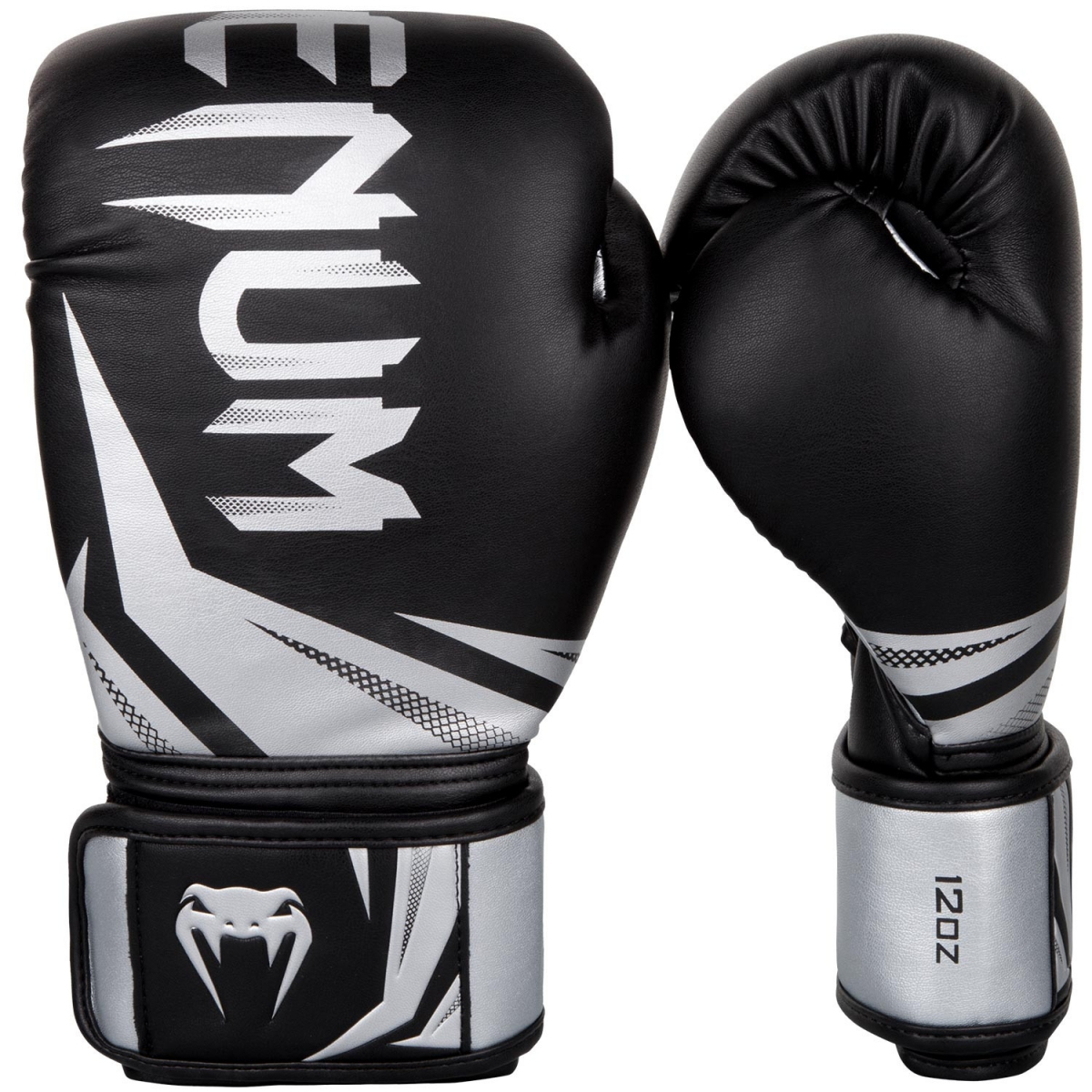 Боксерские перчатки Venum Challenger 3.0 Boxing Gloves Black Silver