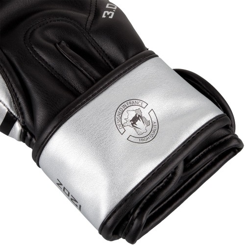 Боксерские перчатки Venum Challenger 3.0 Boxing Gloves Black Silver оригинал