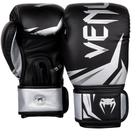 Боксерские перчатки Venum Challenger 3.0 Boxing Gloves Black Silver, Фото № 2