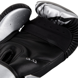 Боксерские перчатки Venum Challenger 3.0 Boxing Gloves Black Silver, Фото № 4