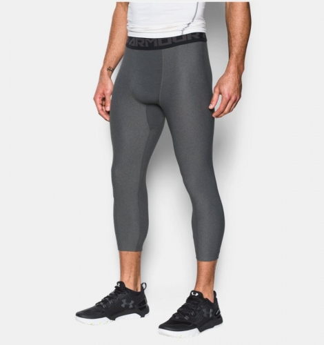 Компресійні штани Under Armour HeatGear® Armour Mens Leggings Carbon Heather фото
