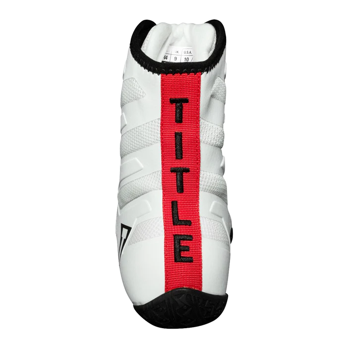 Боксерки Title Boxing Total Balance Boxing Shoes White Black цена
