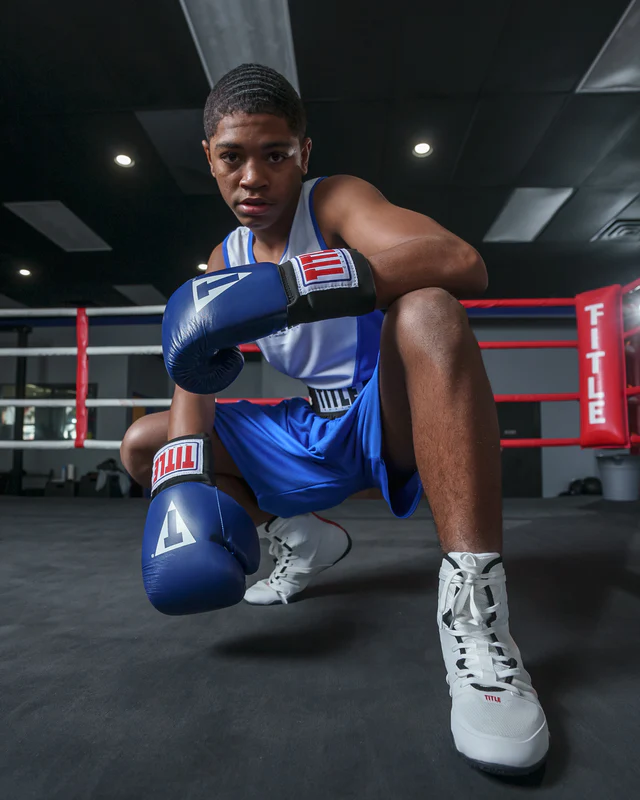 Боксерки Title Boxing Total Balance Boxing Shoes White Black оригинал