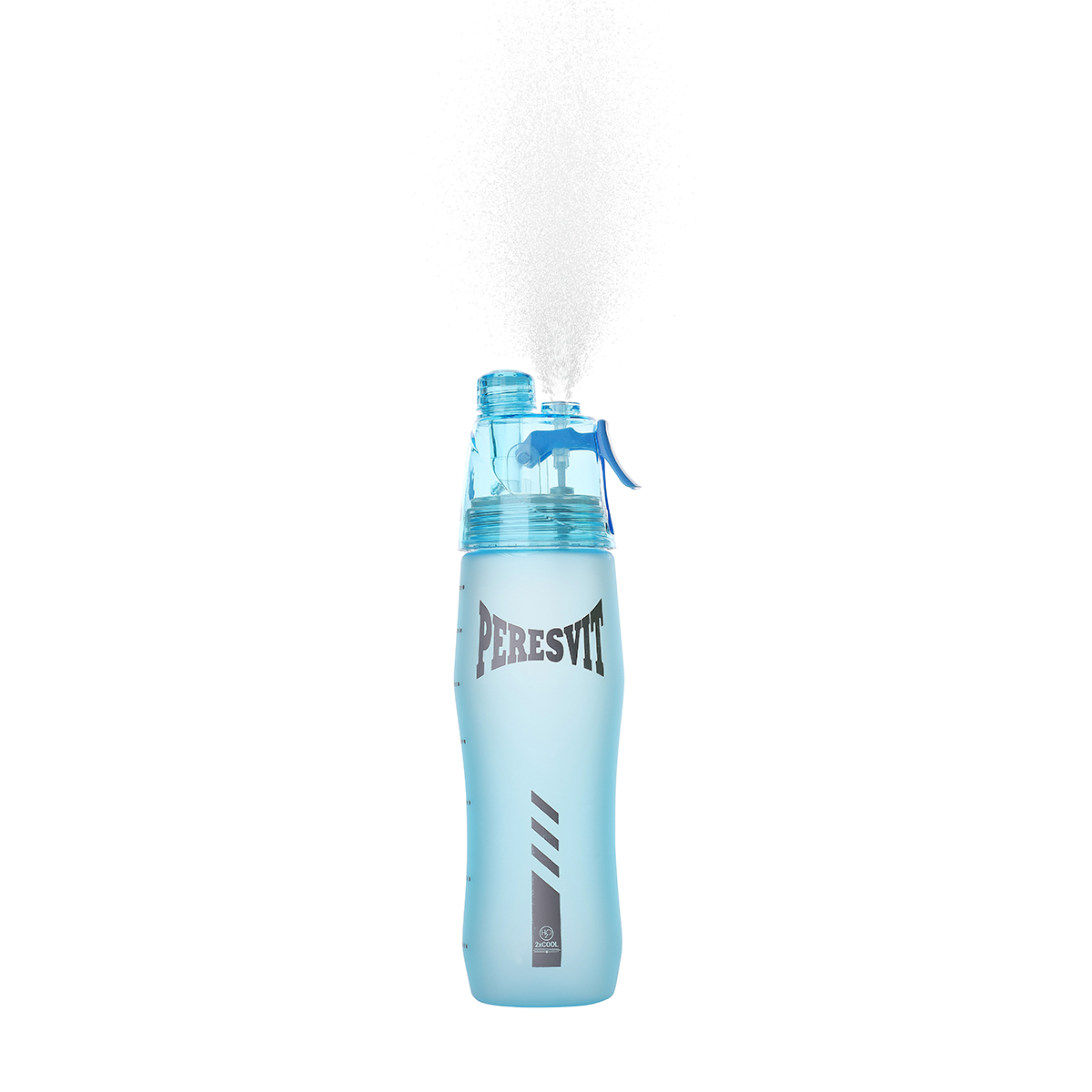 Sports bottle with spray Peresvit 2xCool Sport Bottle Frosty Blue price