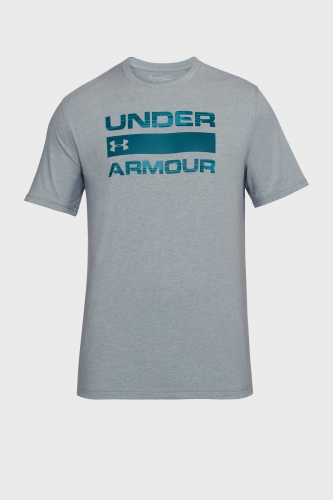 Футболка Under Armour Team Issue Wordmark Steel фото