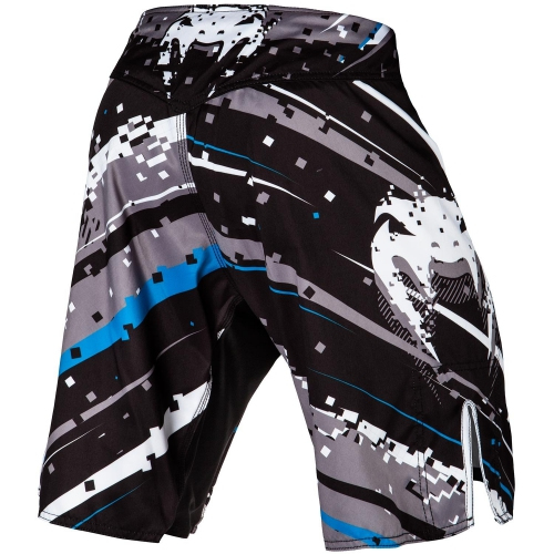 Шорты для MMA Venum Pixel Fightshorts Black Grey фото