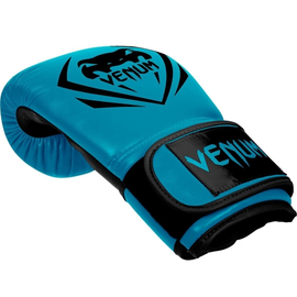 Боксерские перчатки Venum Contender Boxing Gloves Blue, Фото № 3