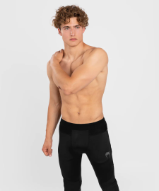  Компрессионные штаны Venum G-Fit Air Spat - Black , Фото № 2