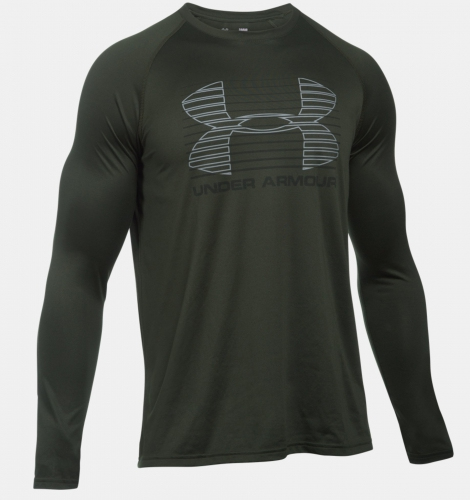 Under Armour Tech™ Rise Up Long Sleeve T-Shirt Artillery Green photo