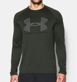 Лонгслив Under Armour Tech™ Rise Up Long Sleeve T-Shirt Artillery Green