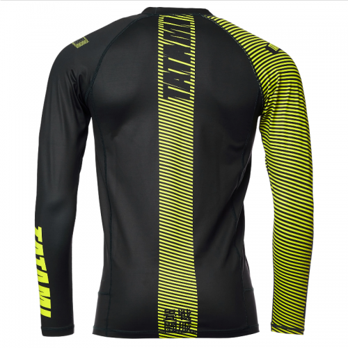Рашгард Tatami Essential 3.0 Long Sleeve Rash Guard Black Yellow купить