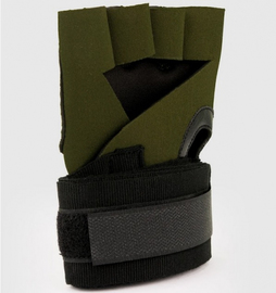 Накладки гелевые бинты Venum Gel Kontact Glove Wraps Khaki Black, Фото № 3