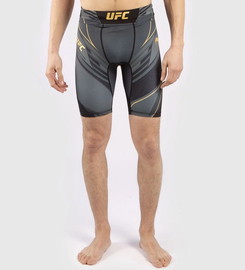 Компрессионные шорты Venum UFC Fight Night Long Pro Line Vale Tudo Black Gold