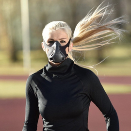 Тренировочная маска Phantom Training Mask Black, Фото № 8