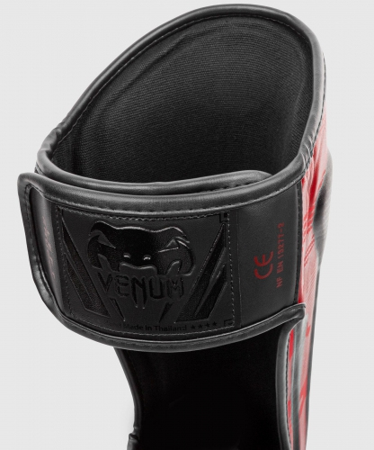 Venum Elite Shinguards Red Camo ankle protection buy