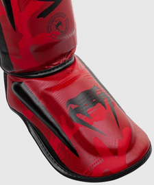Защита голени Venum Elite Shinguards Red Camo, Фото № 3