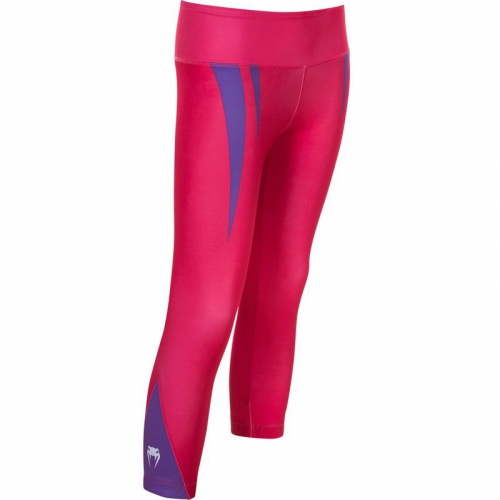 Жіночі спортивні легінси Venum Body Fit Leggings Pink Purple купити