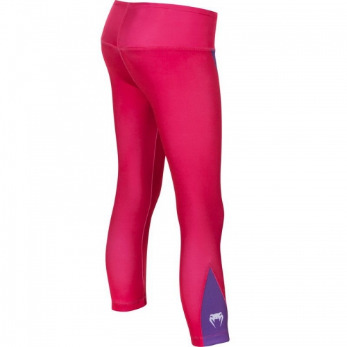 Жіночі спортивні легінси Venum Body Fit Leggings Pink Purple фото