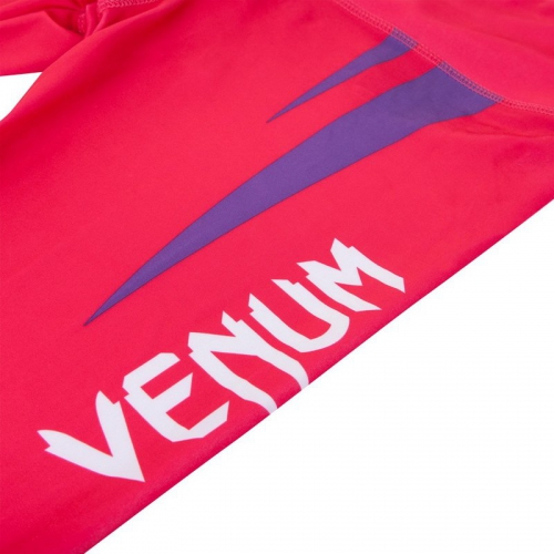 Жіночі спортивні легінси Venum Body Fit Leggings Pink Purple розмір
