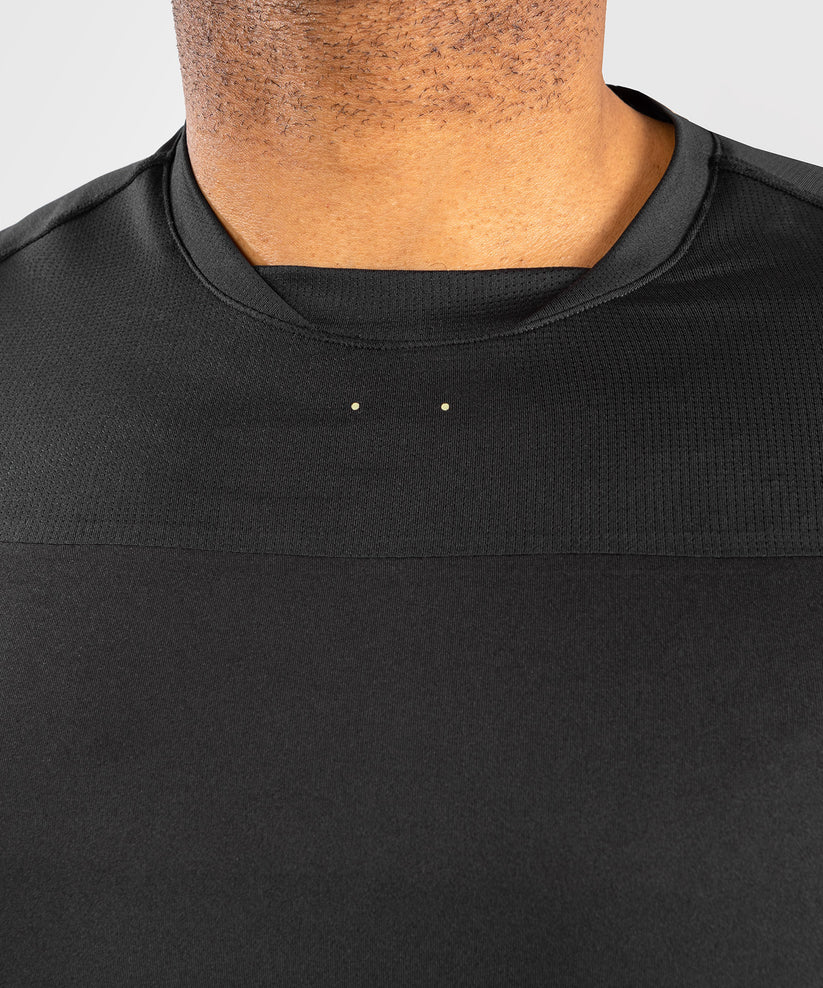 Venum Fusion 2.0 Men Dry Tech T-Shirt Black Yellow original