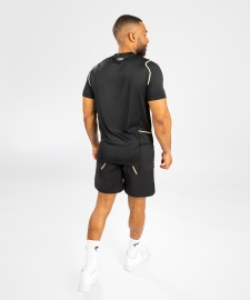 Тренувальна футболка Venum Fusion 2.0 Men Dry Tech T-Shirt Black Yellow купити
