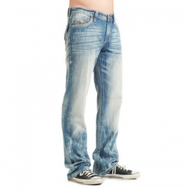 Мужские джинсы Affliction Bake Treker Cross Flap Empire, Фото № 3