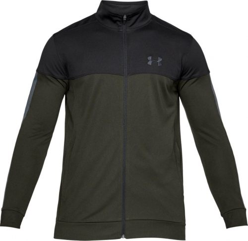Спортивна кофта Under Armour Sportstyle Pique Jacket Stealth Artillery Green фото