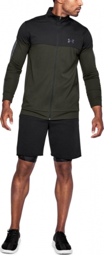 Спортивна кофта Under Armour Sportstyle Pique Jacket Stealth Artillery Green ціна