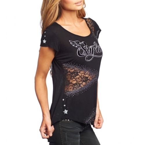 Женская футболка Affliction Top Skittles купити