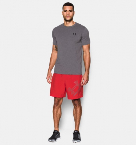 Шорти Under Armour Graphic Woven Shorts Red ціна