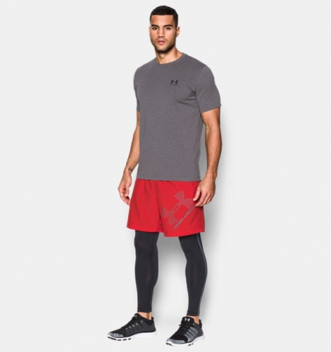 Шорти Under Armour Graphic Woven Shorts Red фото
