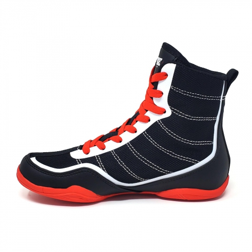Детские боксерки Rival RSX-Future Boxing Boots Black White Red фото