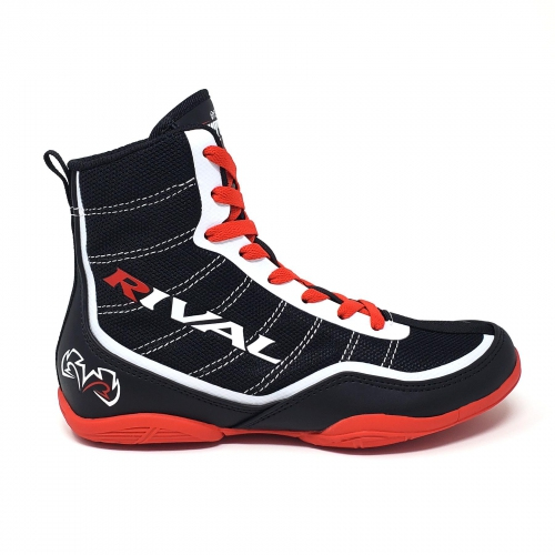 Детские боксерки Rival RSX-Future Boxing Boots Black White Red цена