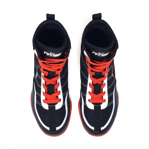 Детские боксерки Rival RSX-Future Boxing Boots Black White Red оригинал