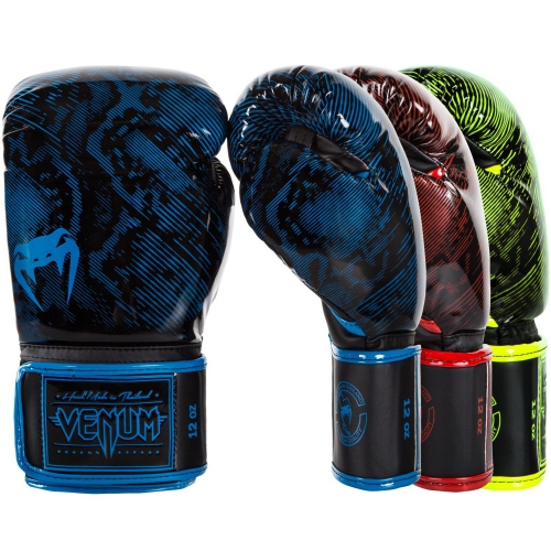 Боксерські рукавиці Venum Fusion Boxing Gloves Red Black оригінал