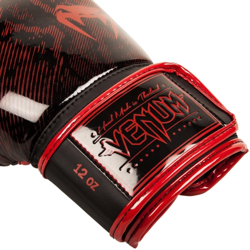 Боксерські рукавиці Venum Fusion Boxing Gloves Red Black фото