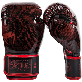 Боксерские перчатки Venum Fusion Boxing Gloves Red Black